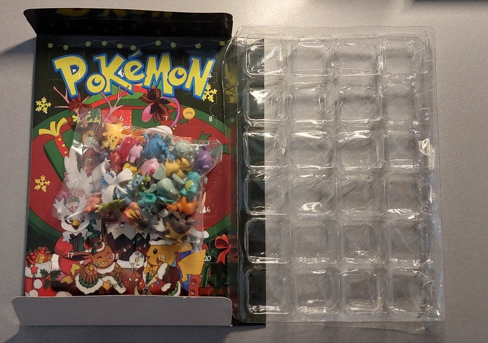Pokémon Adventskalender met 24 mini-figuren, Verzamelen, Ophalen of Verzenden, Nieuw