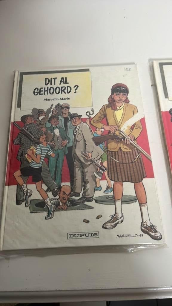 Dit al gelezen en Dit al gehoord ? Marcelo Maric, Eén stripboek, Ophalen of Verzenden