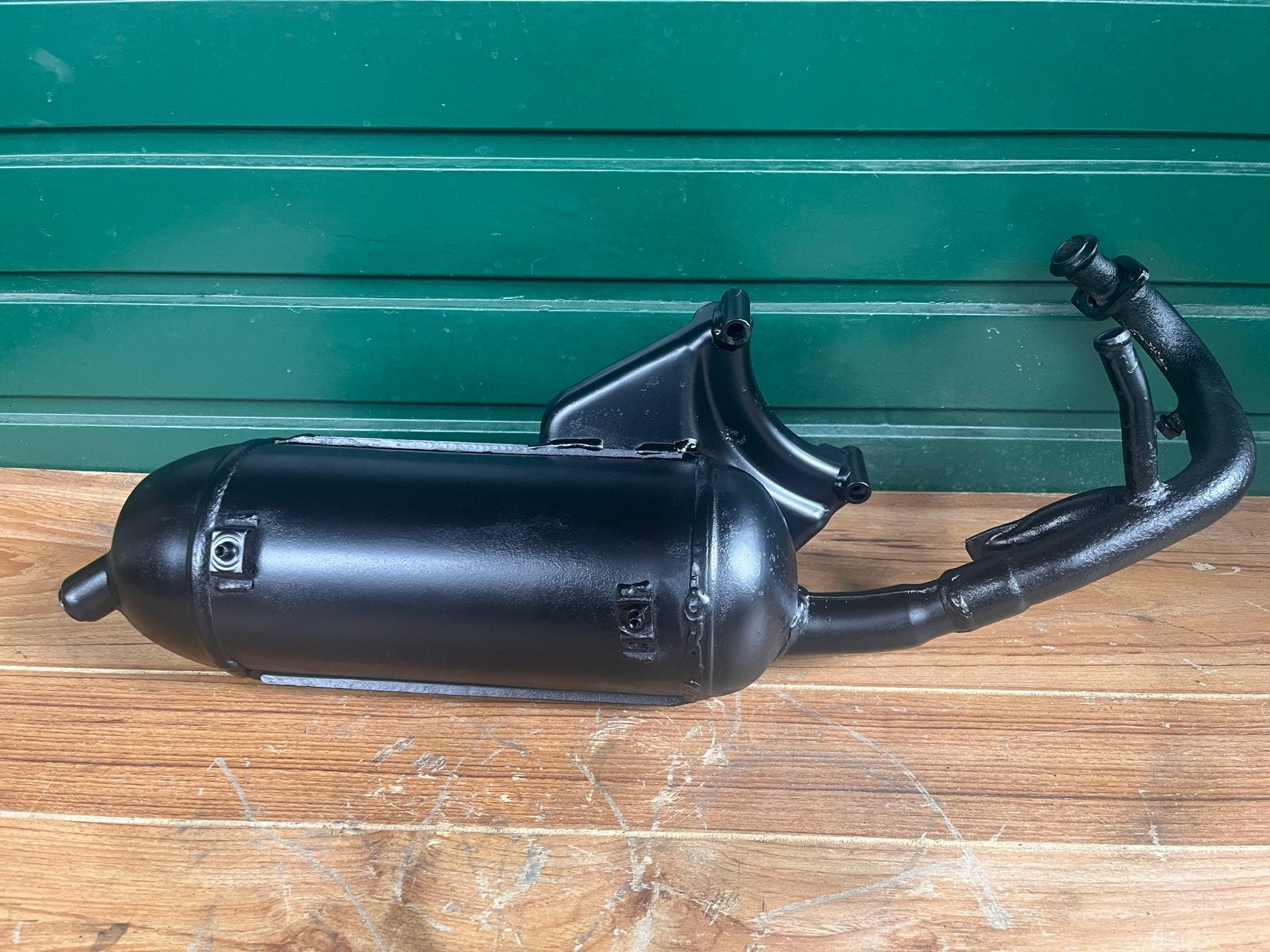 Piaggio Zip 2T/Vespa 2T Uitlaat, Fietsen en Brommers, Ophalen of Verzenden, Gebruikt, Uitlaat, Piaggio
