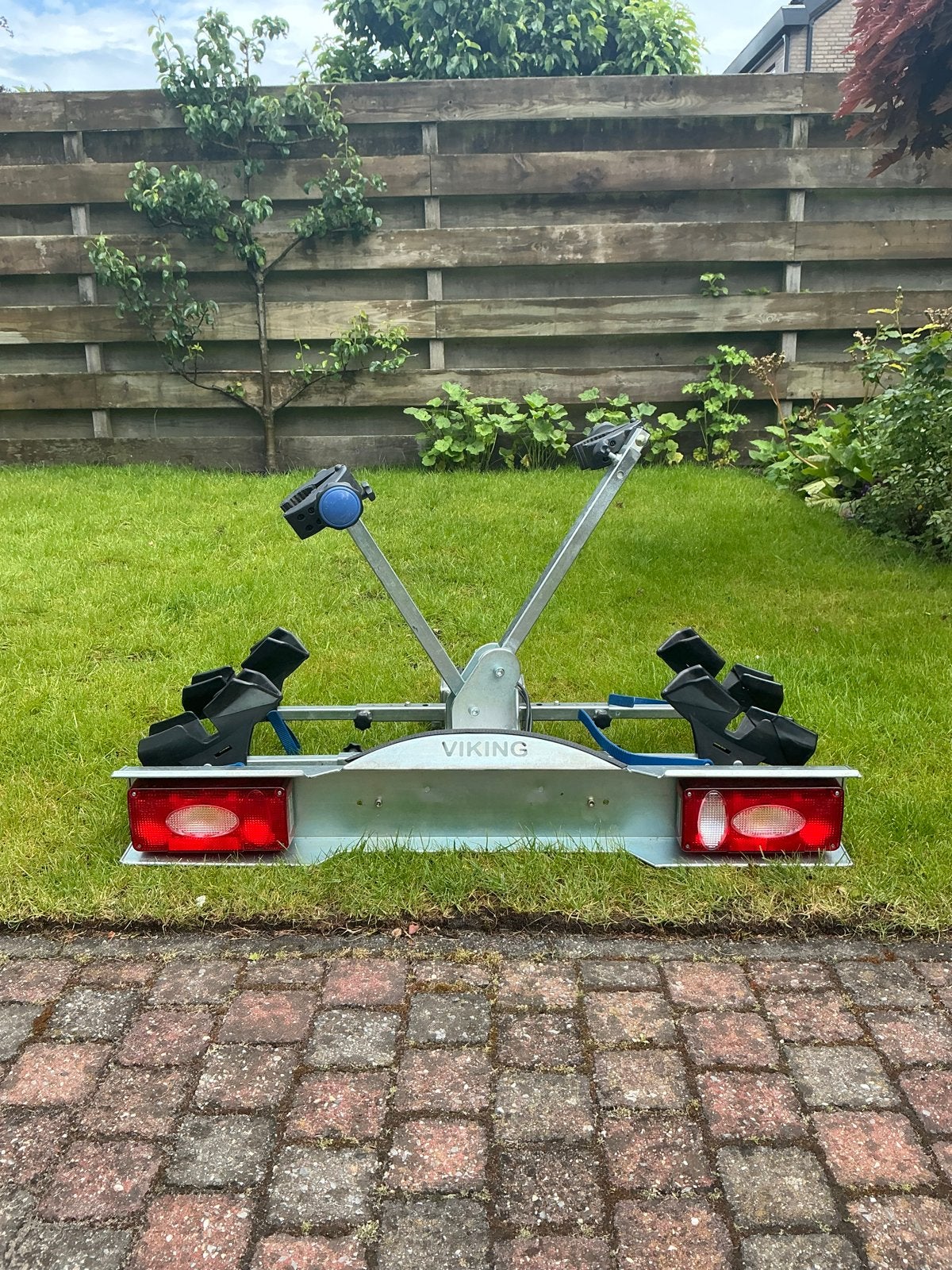 Viking Trekhaakdrager voor 2 fietsen, Ophalen of Verzenden, 2 fietsen, Gebruikt, Trekhaakdrager