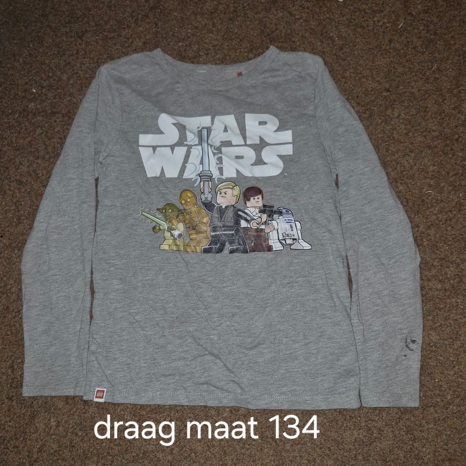 shirt stae wars, Ophalen of Verzenden, Gebruikt, Jongen of Meisje, Shirt of Longsleeve