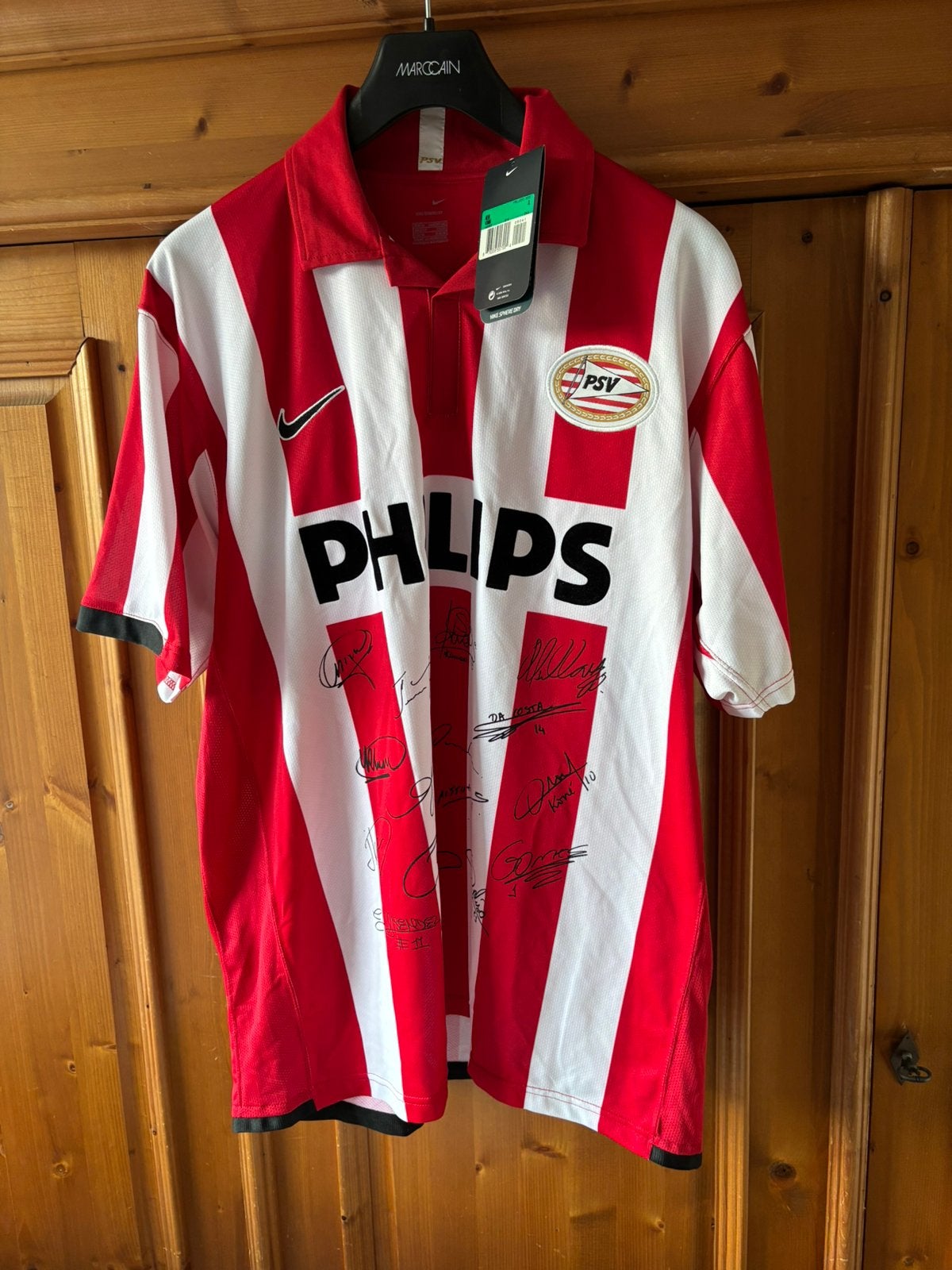 Psv eindhoven gesigneerd nike shirt bnwt 06/07, Ophalen of Verzenden, Nieuw, PSV, Shirt