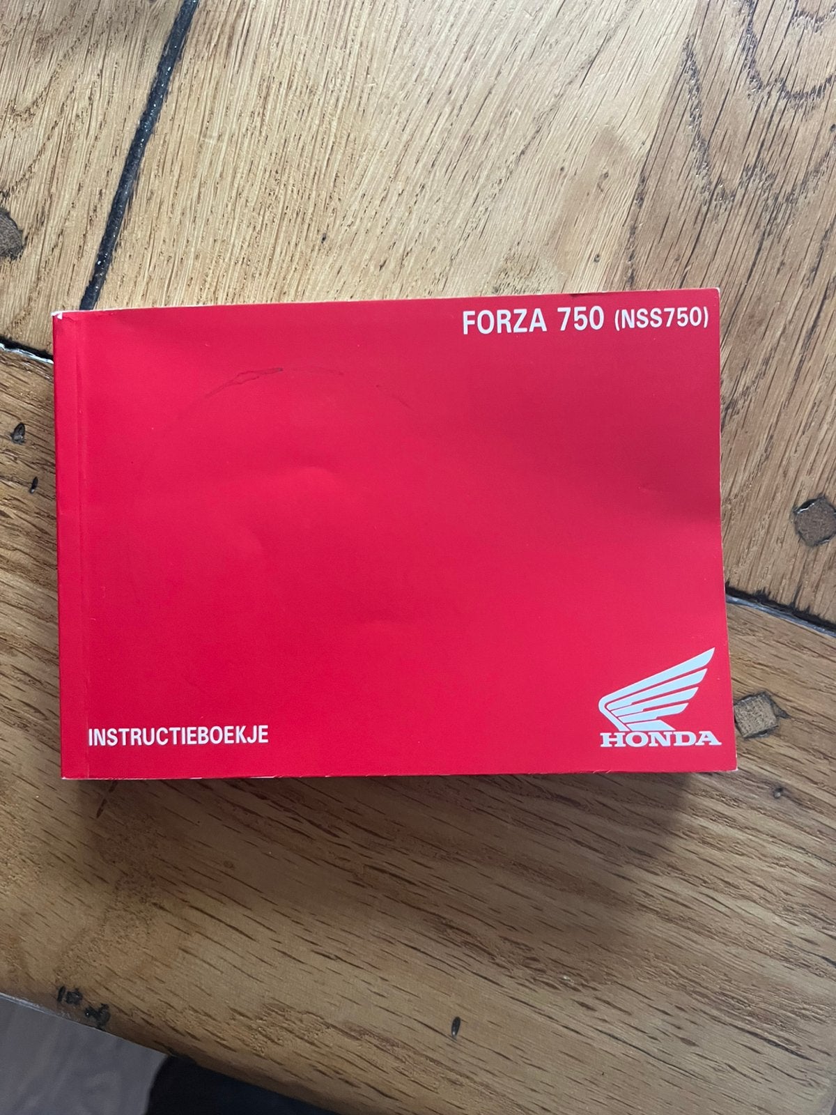 Handleiding Honda Forza 750, Motoren, Ophalen of Verzenden, Nieuw
