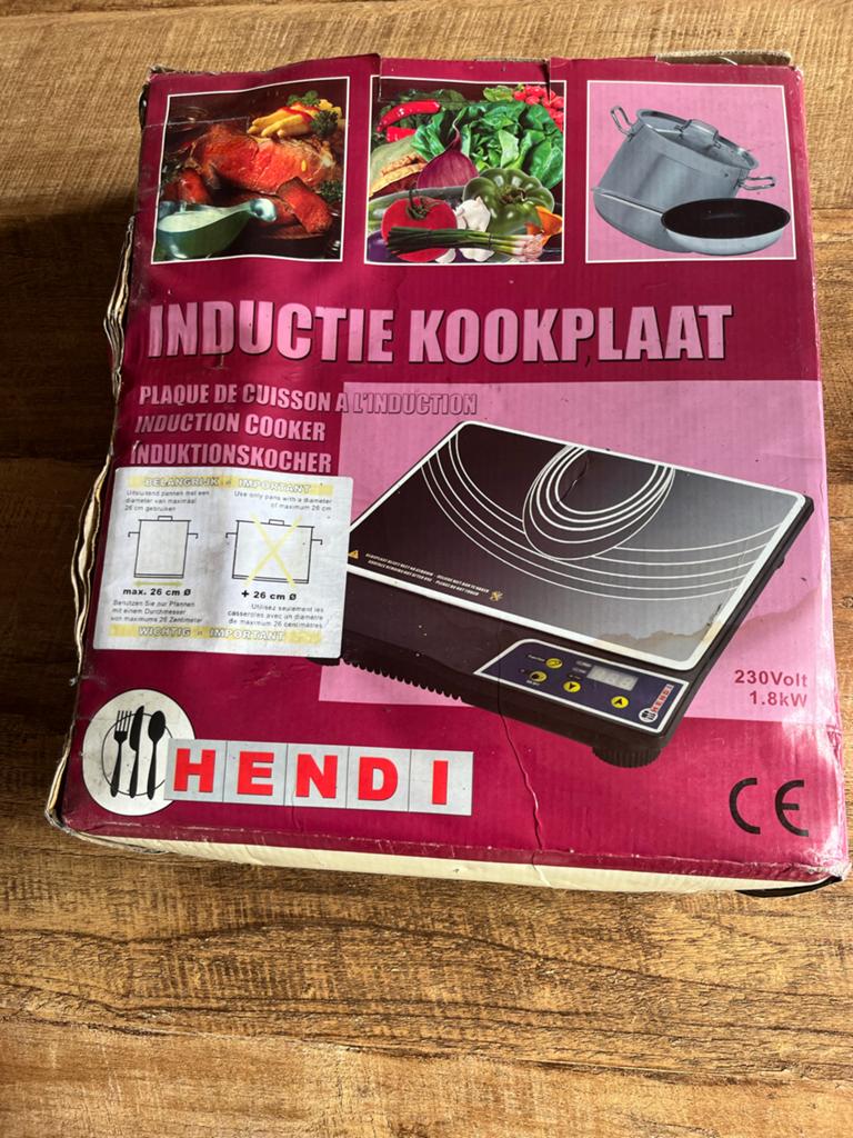 Inductie kookplaat, Ophalen, Nieuw, Vrijstaand, Inductie