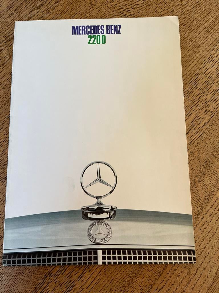 Mercedes Benz 220 D 1968, Ophalen of Verzenden, Zo goed als nieuw, Mercedes