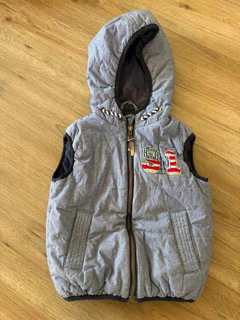 Bodywarmer maat 98 Noppies, Kinderen en Baby's, Kinderkleding | Maat 98, Ophalen of Verzenden, Zo goed als nieuw, Jongen, Jas