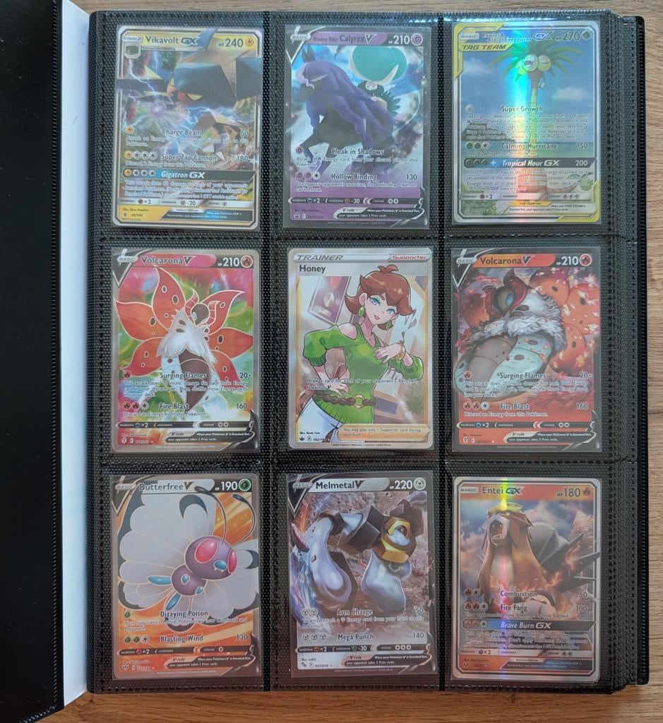 Map Pokémon kaarten Collectie (Holo), Ophalen of Verzenden, Zo goed als nieuw, Meerdere kaarten, Foil
