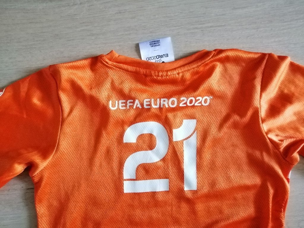 Voetbalset - Nederland, NIEUW. Maat: 128, Ophalen of Verzenden, Nieuw, Jongen of Meisje, Sport- of Zwemkleding