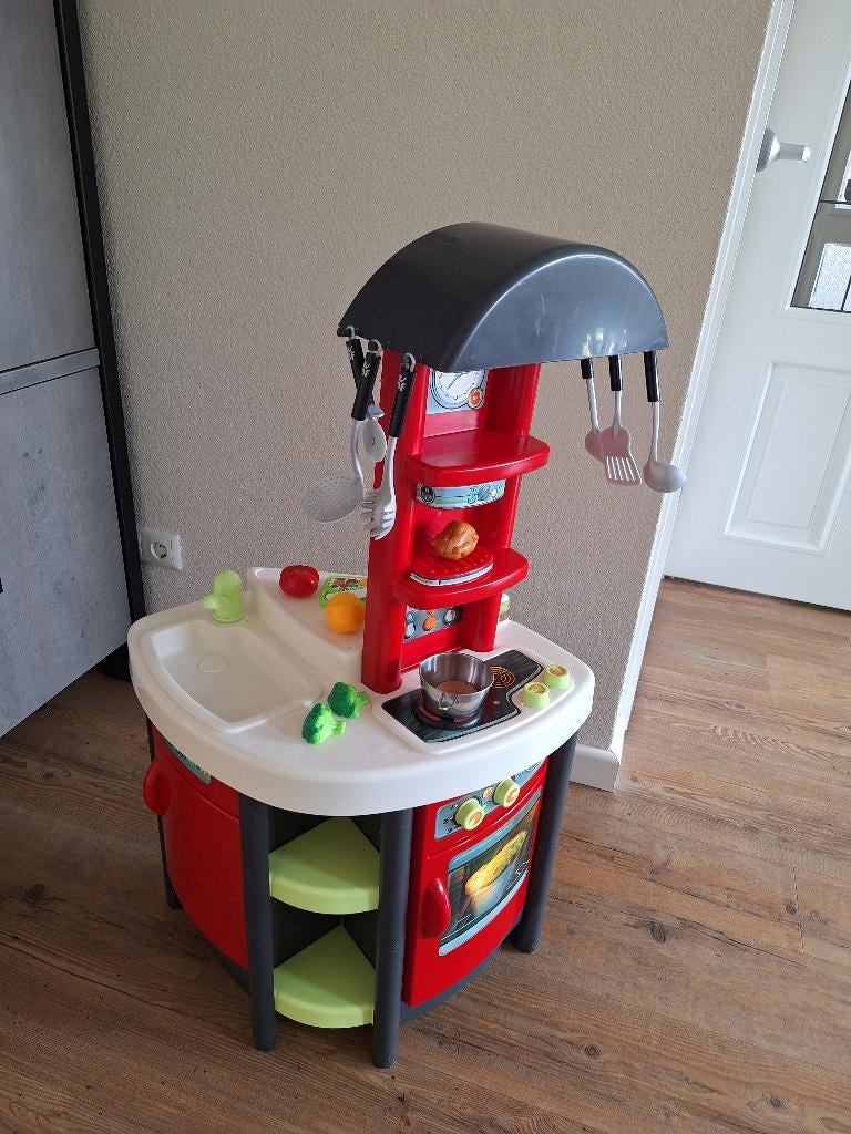 Plastic speelkeuken hoogte 100cm breedte 60cm, Ophalen, Gebruikt, Kunststof, Speelkeuken