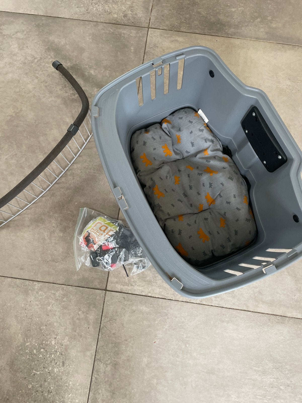 Klickfix hondenmand voor aan het stuur (tot 10 kg), Ophalen of Verzenden, Gebruikt, Overige typen, Minder dan 20 kg
