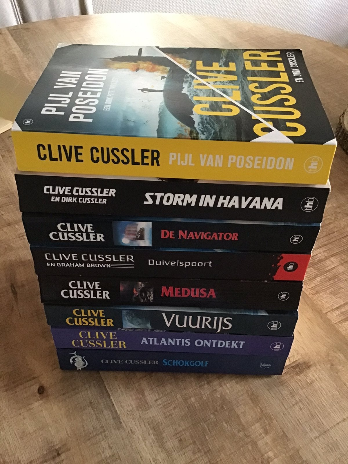 Boeken Clive Cussler, Boeken, Ophalen of Verzenden, Zo goed als nieuw