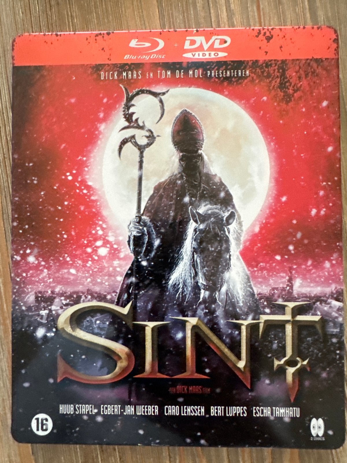 Sint (Blu-ray + DVD) - Horrorfilm van Dick Maas, Vanaf 16 jaar, Nederlands, Horror-komedie, Gebruikt