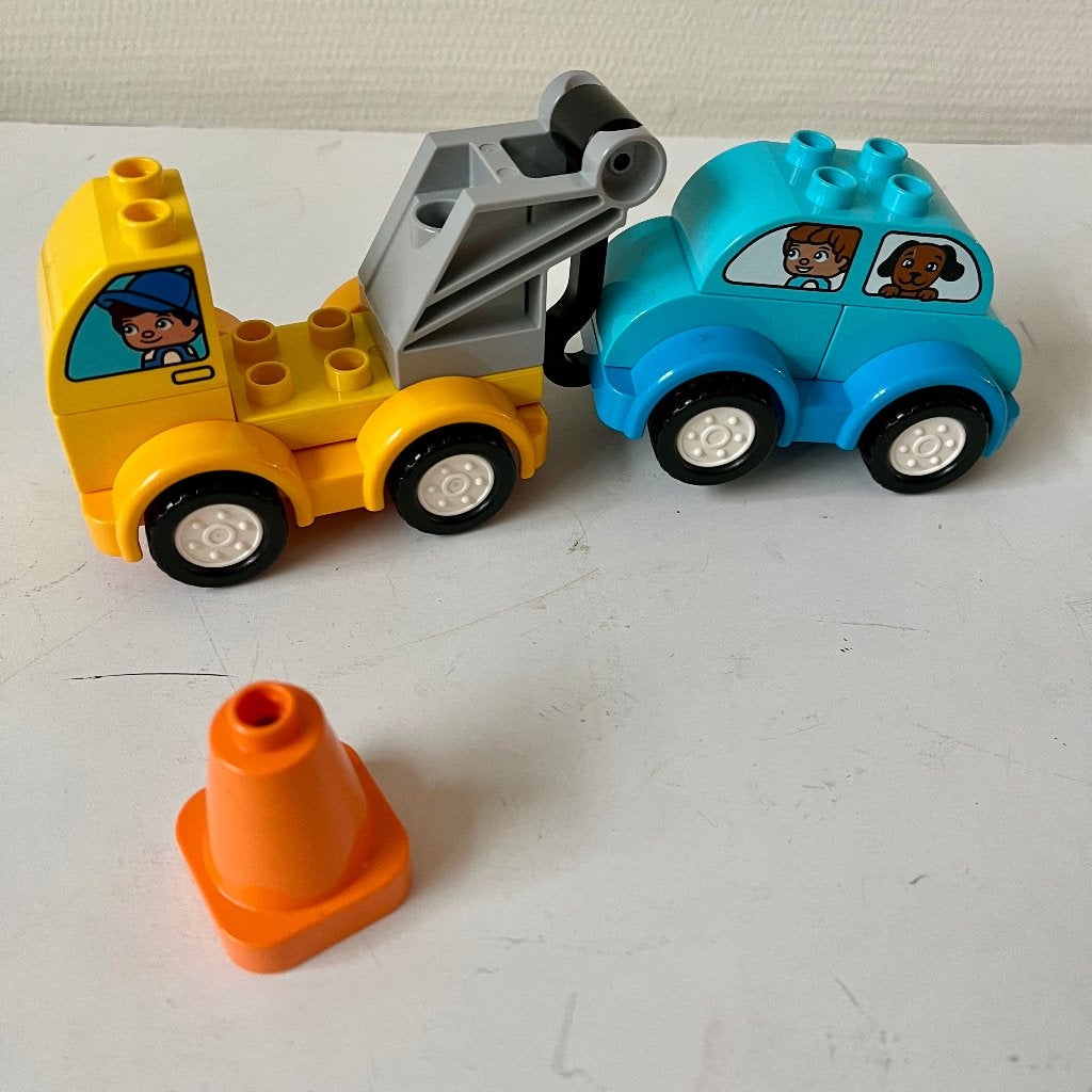 Lego Duplo 10883 Mijn Eerste Sleepwagen - complete set, Ophalen of Verzenden, Compleet, Duplo, Complete set