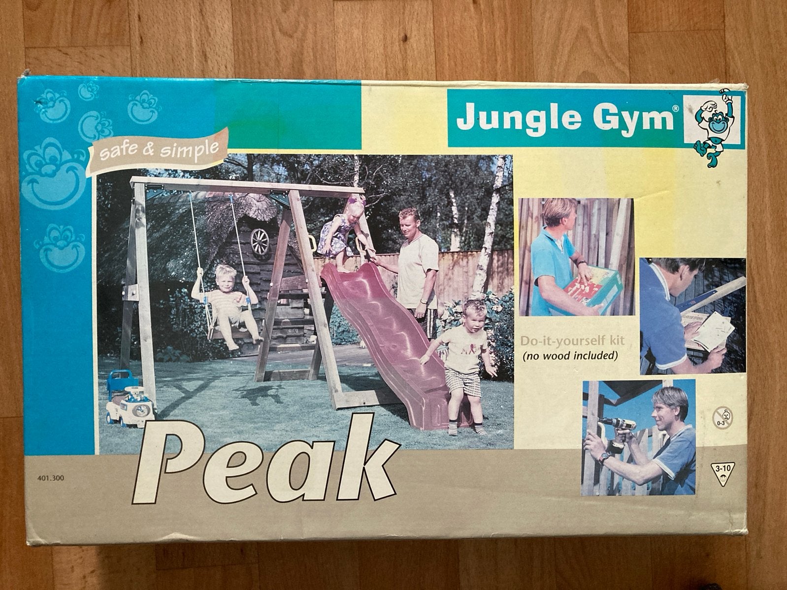 Jungle Gym Peak Speeltoestel DIY Kit - Nieuw in doos, Ophalen, Nieuw, Klimwand, Aanbouwonderdeel