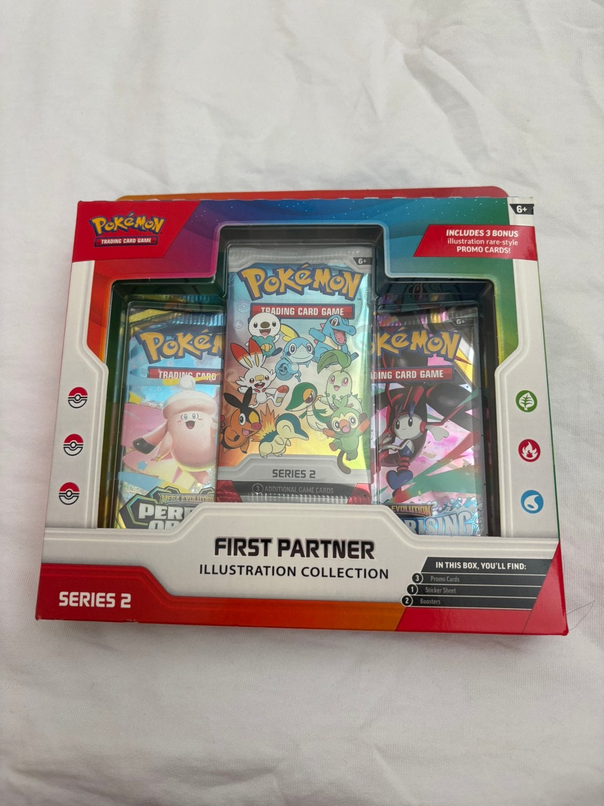 Pokémon First partner serie 2, Ophalen of Verzenden, Nieuw, Overige typen, Foil