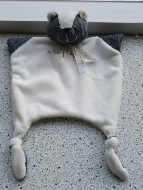 Knuffeldoek beer of poes tuttle merk Happy Horse a la plage, Kinderen en Baby's, Speelgoed | Knuffels en Pluche, Nieuw, Beer, Happy Horse