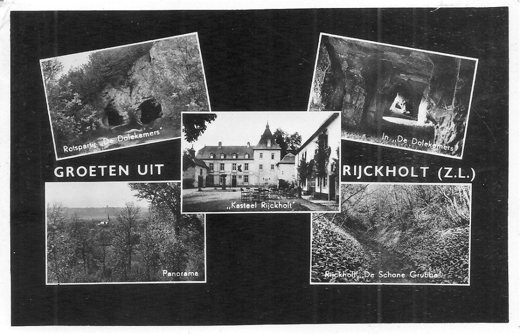 Groeten uit Rijckholt, Ophalen of Verzenden, 1960 tot 1980, Gelopen, Limburg