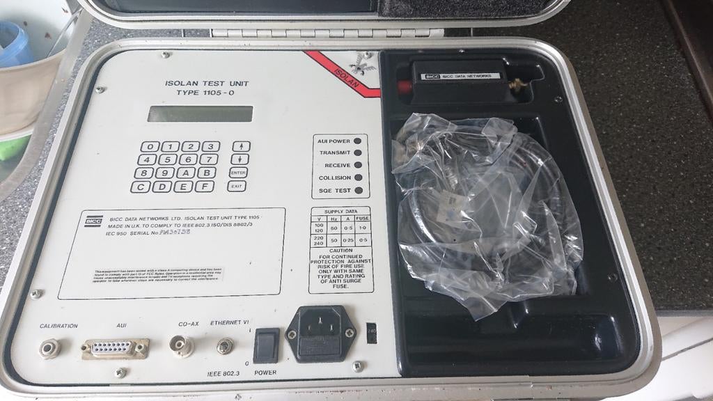BICC Datanetworks isolan 1105 test unit, Ophalen of Verzenden, BICC