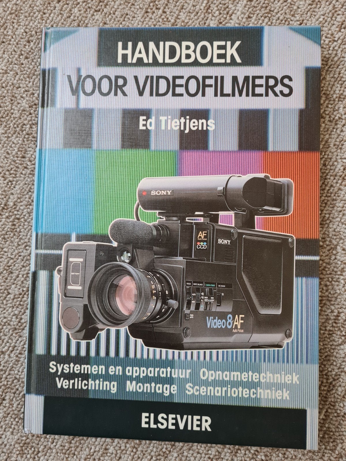 Handboek voor Videofilmers - Ed Tietjens (Elsevier), Ophalen of Verzenden, Zo goed als nieuw, Ed Tietjens, Vakgebied of Filmindustrie