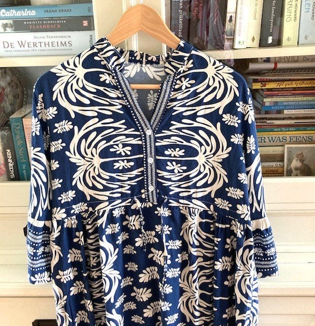 Luchtige zomer jurk Ibiza boho stijl.. mt 38/40 ?, Maat 38/40 (M), Overige kleuren, Ophalen of Verzenden, Gedragen