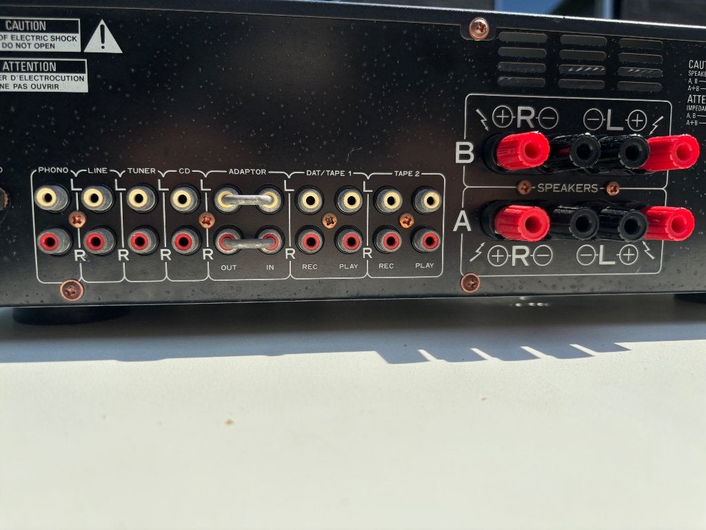 Pioneer A-335 Vintage Stereo Versterker, Audio, Tv en Foto, Versterkers en Receivers, Ophalen, Gebruikt, 60 tot 120 watt, Pioneer