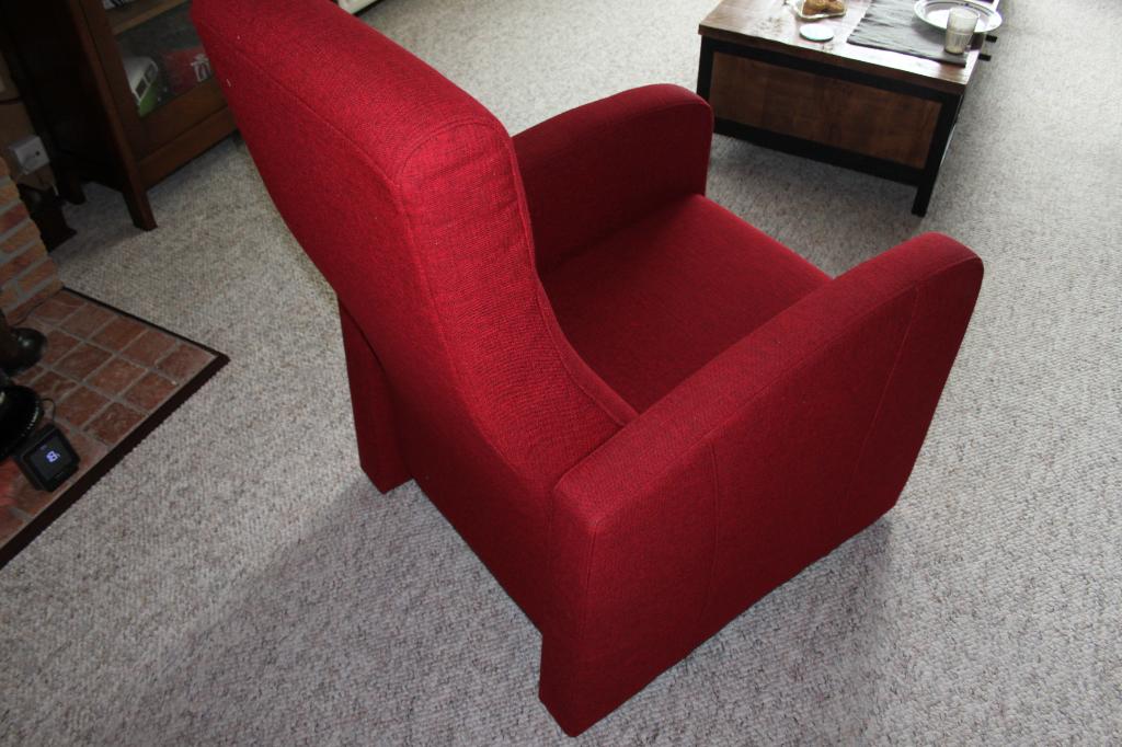 Relaxfauteuil, Huis en Inrichting, Fauteuils, Ophalen, Gebruikt, Stof, 50 tot 75 cm