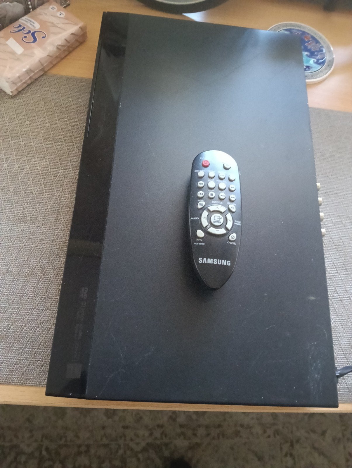 Samsung dvd speler kleur zwart, Ophalen of Verzenden, Zo goed als nieuw, Samsung