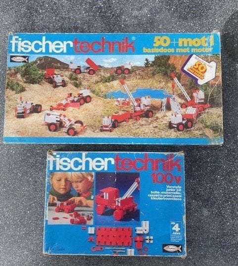 2 Dozen fishertechnik speelgoed, Ophalen of Verzenden, Gebruikt