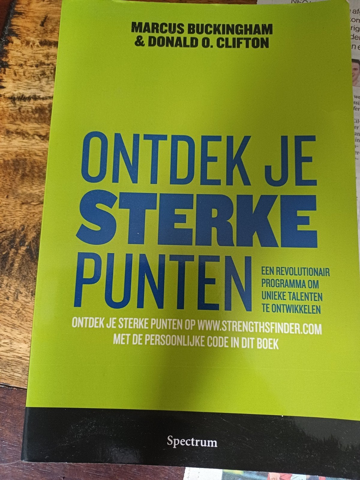 Ontdek Je Sterke Punten - M Buckingham & Donald O. Clift, Ophalen of Verzenden, Gelezen, Marcus Buckingham & Donald O. Clifton