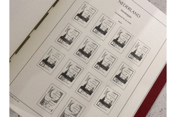 40% Korting! LEUCHTTURM Nederland Album 1980-1999, Postzegels en Munten, Postzegels | Toebehoren, Ophalen of Verzenden, Verzamelalbum
