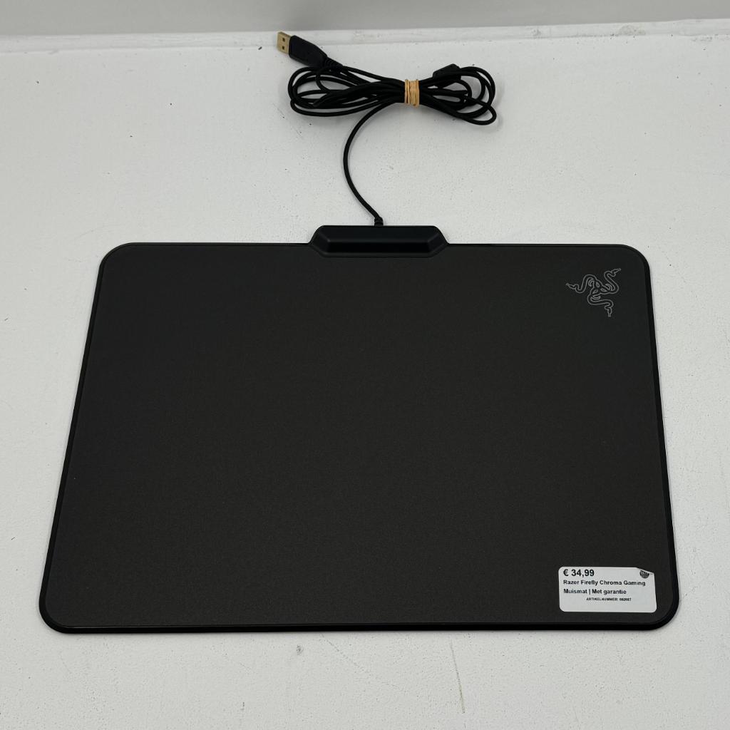 Razer Firefly Chroma Gaming Muismat | Met garantie, Gebruikt, Dordrecht@usedproducts.nl, Toulonselaan 72, Ophalen of Verzenden