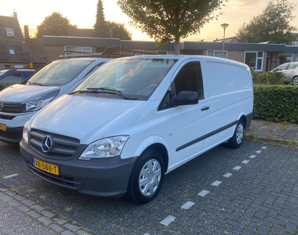 Mercedes-Benz Vito GB 110 CDI 95pk 320/2500 2013, 13 km/l, Euro 5, Zwart, Wit