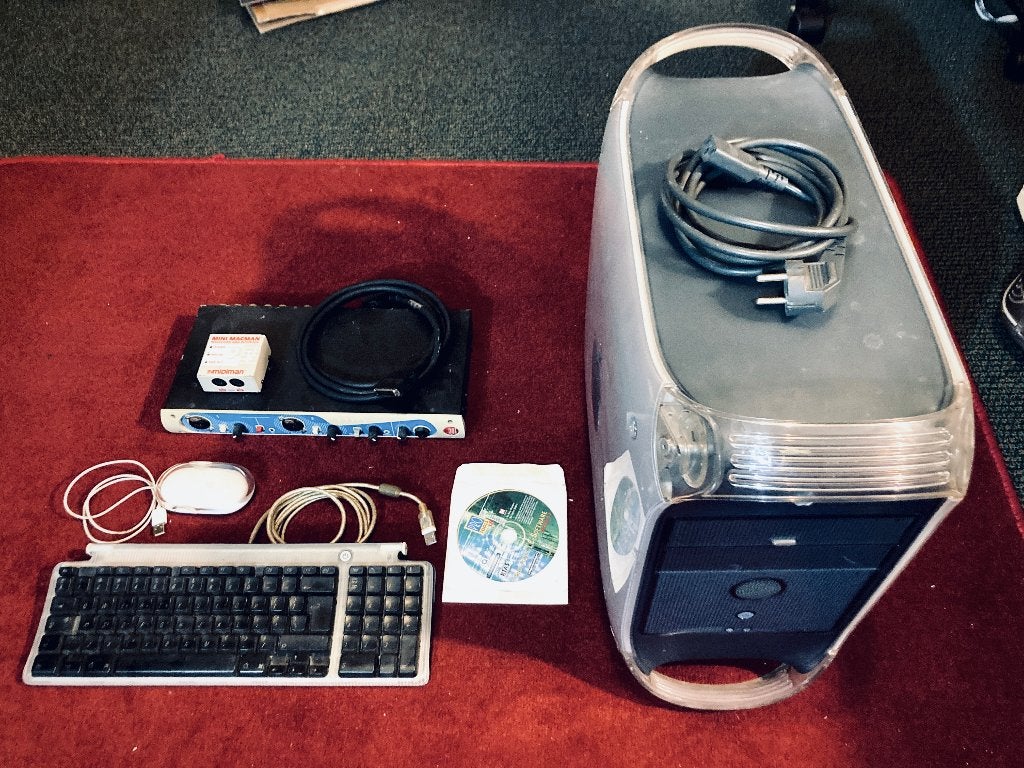 Power Mac G4 Graphite + Digidesign Digi001 + meer, Computers en Software, Apple Desktops, Ophalen, Gebruikt, Minder dan 4 GB, 64 GB