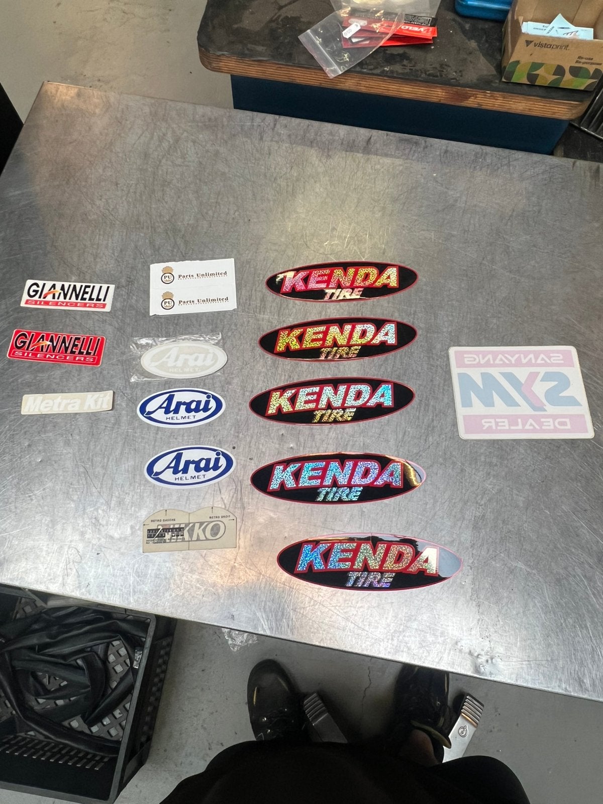 Stickers van diverse brommer gerelateerde merken, Fietsen en Brommers, Ophalen of Verzenden, Nieuw, Overige typen, Overige merken