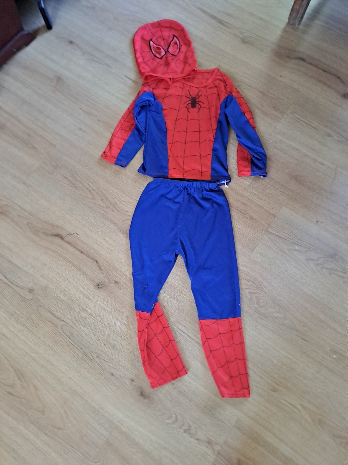 Spiderman kostuum voor kinderen - compleet met masker, Ophalen, Gebruikt, 104 of kleiner, Jongen of Meisje