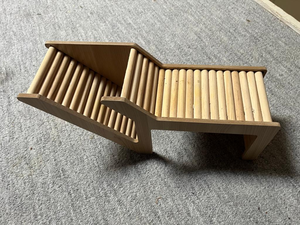 Leuke hamster tunnel met trap, Ophalen of Verzenden, Zo goed als nieuw, Speelgoed