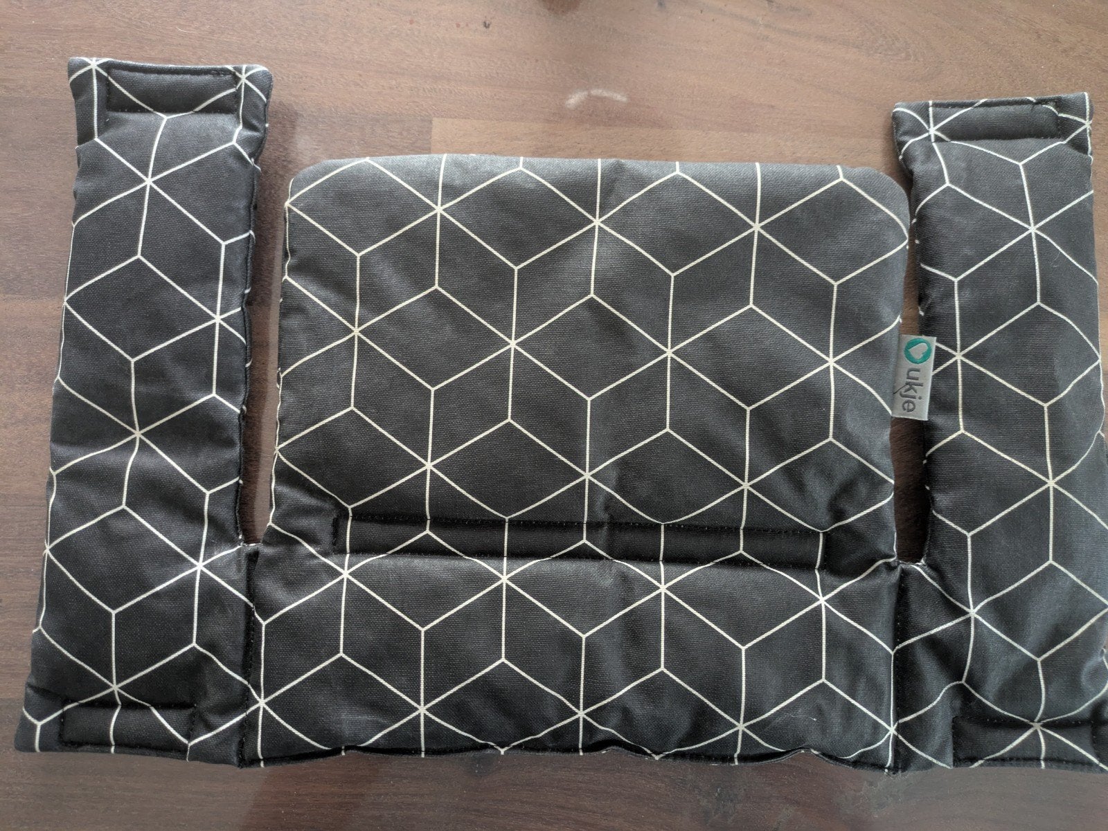 Ukje hoes voor Stokke Tripp trapp met geometrisch patroon, Ophalen of Verzenden, Gebruikt, Meegroeistoel