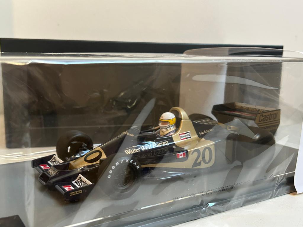 1:18 SPARK Wolf Wr1 Winner F1 Monaco 1977 Scheckter 18S372, Ophalen of Verzenden, Zo goed als nieuw, Auto, Overige merken