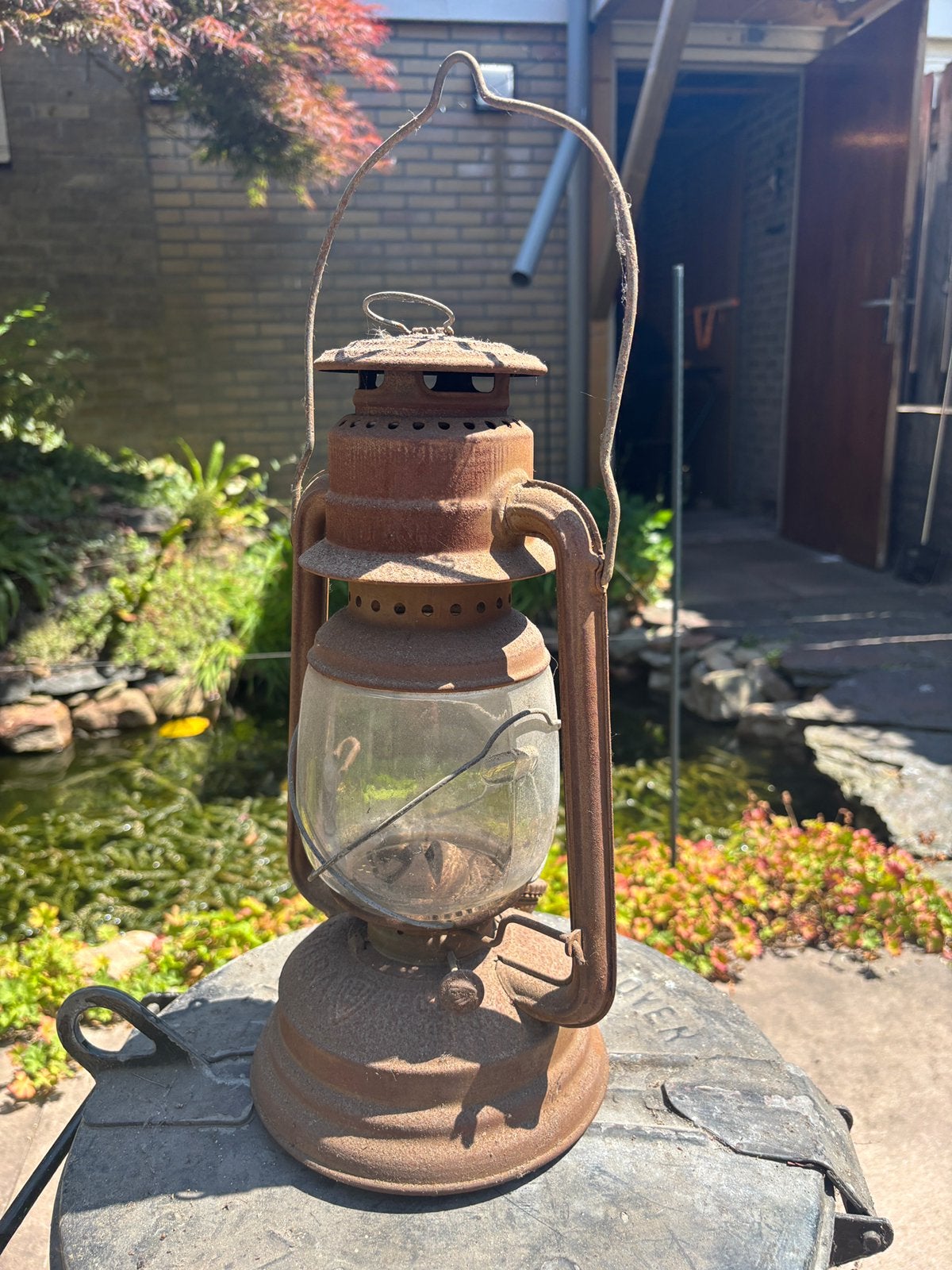 Olielamp, Antiek en Kunst, Curiosa en Brocante, Ophalen