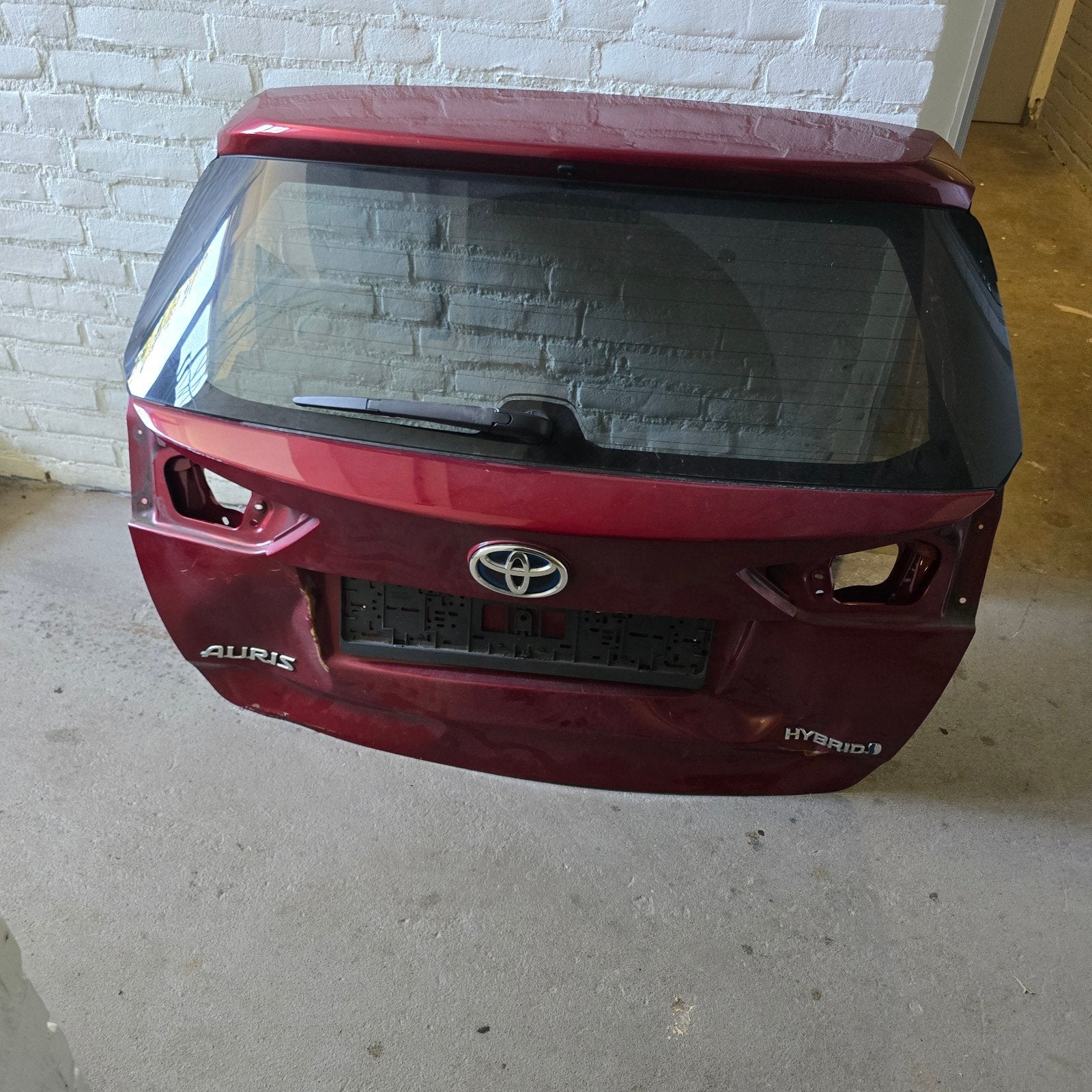 Achterklep Toyota Auris Sport Touring  - Rood (Gebruikt), Ophalen, Gebruikt, Achterklep, Toyota