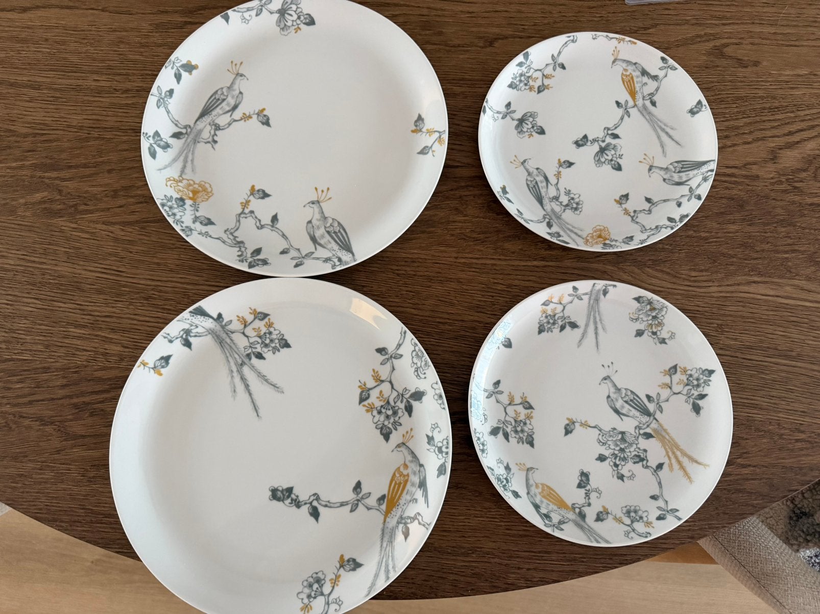 Villeroy & Boch Peacock (diner + ontbijt bordenset), Ophalen, Villeroy & Boch, Nieuw, Bord(en)