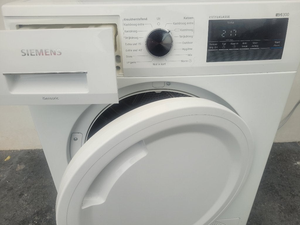Hele Nette Siemens Q300 Condensdroger 8 kilo, Witgoed en Apparatuur, Ophalen, 8 tot 10 kg, Zo goed als nieuw, Voorlader