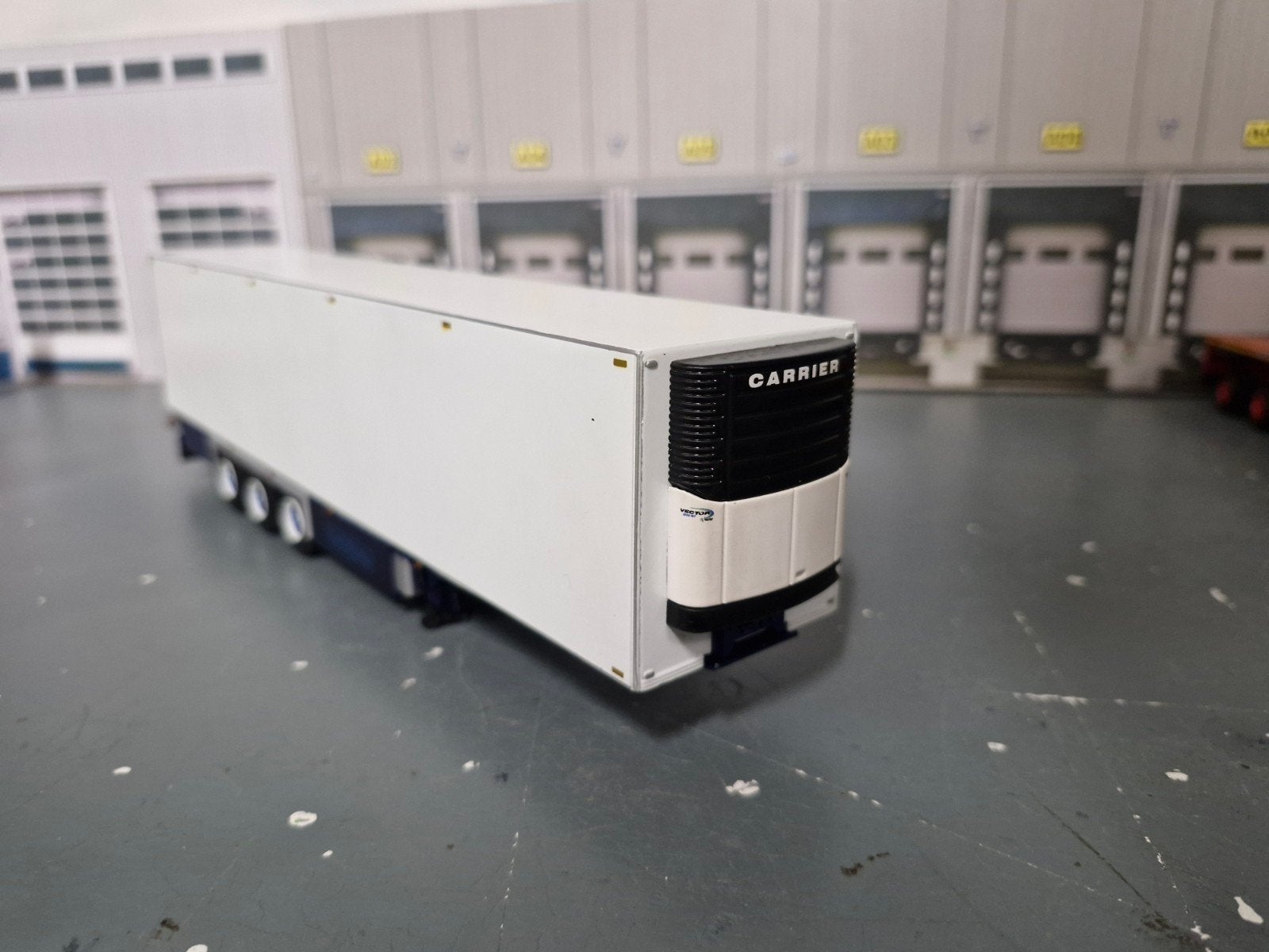 koeltrailer wsi chereau blank, Hobby en Vrije tijd, Modelauto's | 1:50, Ophalen of Verzenden, Zo goed als nieuw, Bus of Vrachtwagen