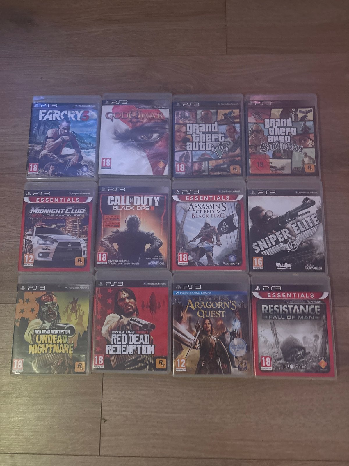 PS3 Games Collectie: Far Cry, GTA, Red Dead Redemption, Ophalen of Verzenden, Gebruikt, Avontuur en Actie, Vanaf 18 jaar