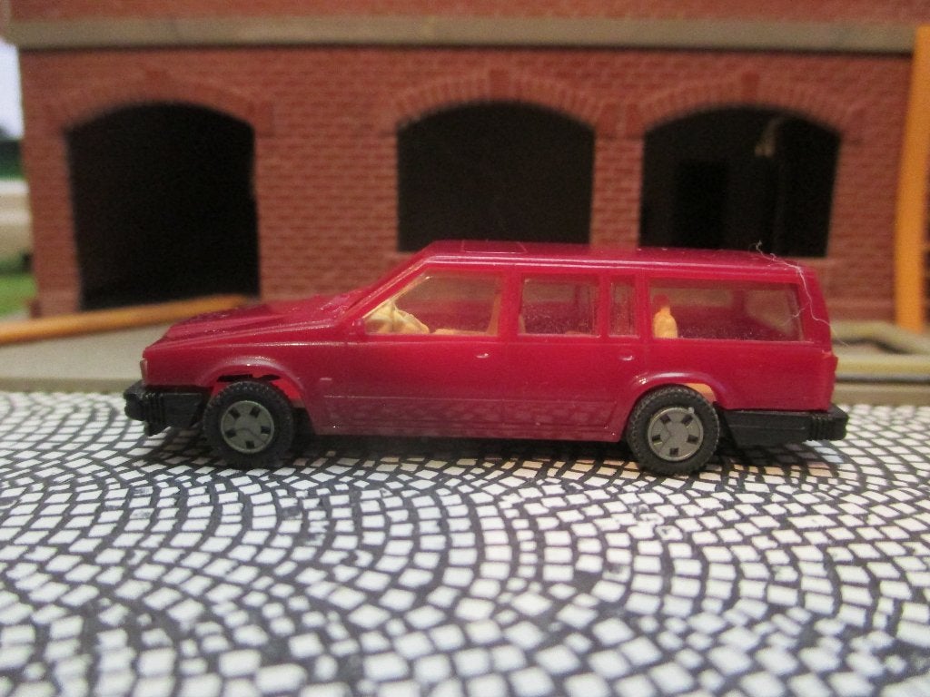 Volvo 740 / 760 GLT Kombi stationcar IMU rood, Ophalen of Verzenden, Nieuw, Auto, Rietze