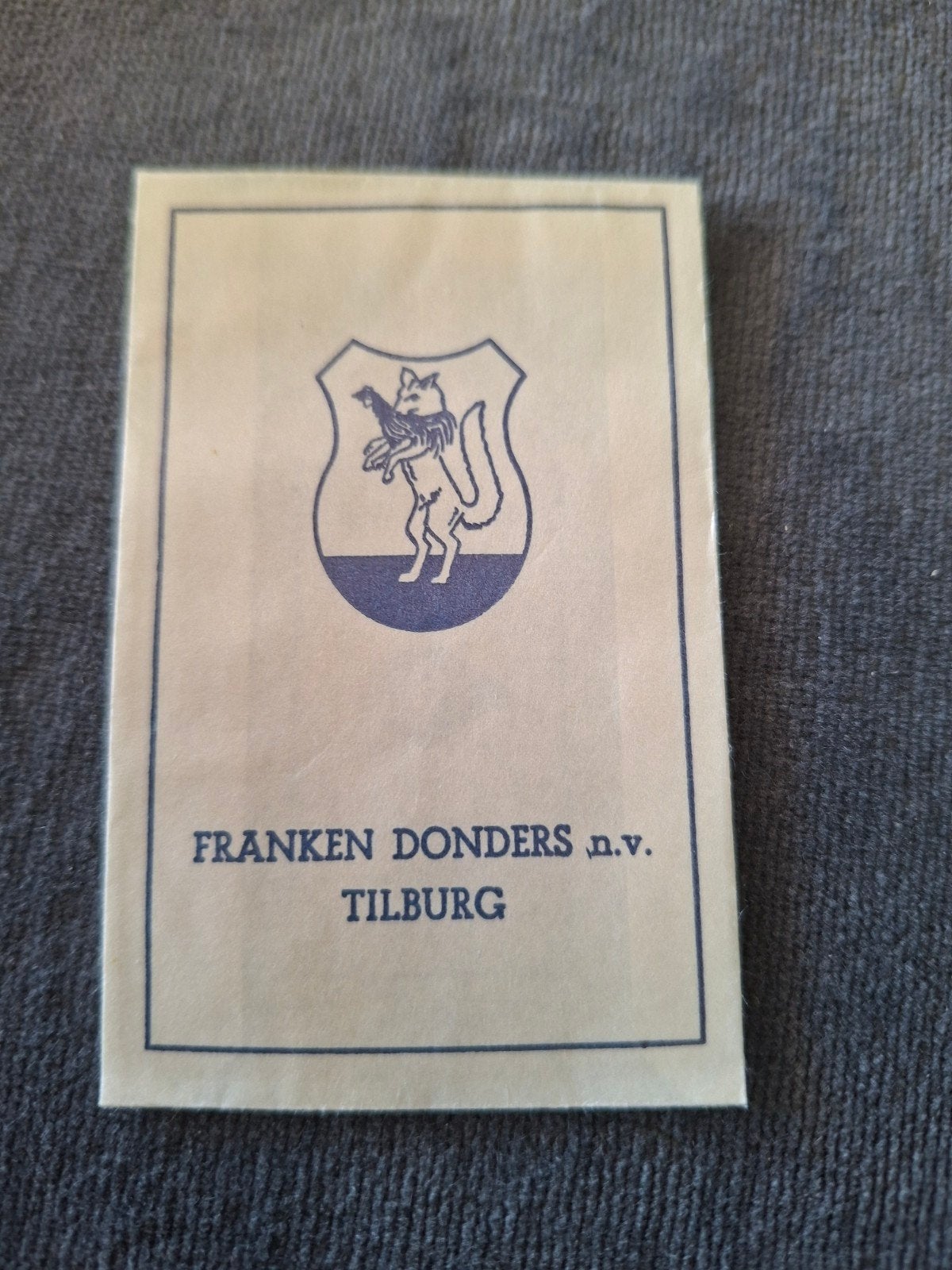 Tilburg, Franken Donders n.v, Verzenden, Nederland