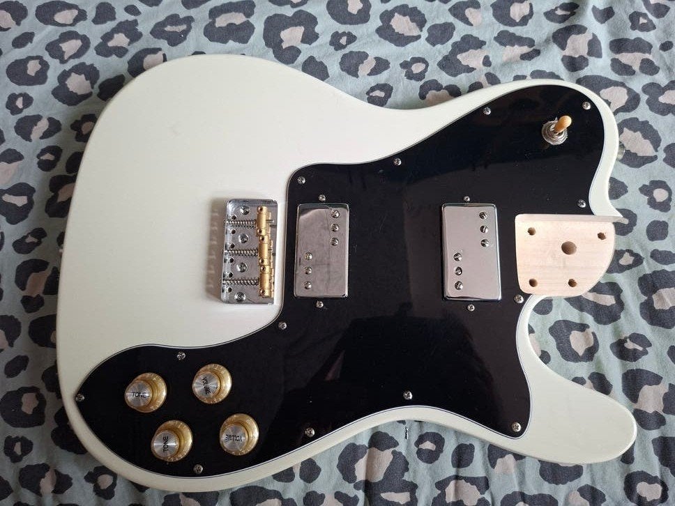 Telecaster Deluxe body Compleet, Ophalen of Verzenden, Gebruikt, Elektrische gitaar