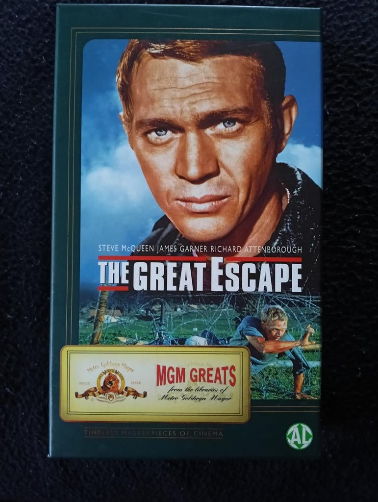 The Great Escape VHS, Vanaf 16 jaar, Ophalen of Verzenden, Zo goed als nieuw, Actie en Avontuur