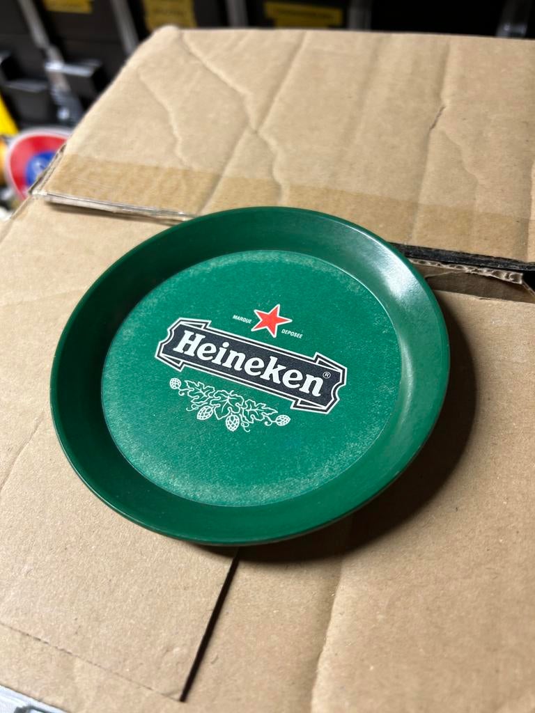 Heineken betaal schotel schoteltje, Verzamelen, Ophalen, Zo goed als nieuw