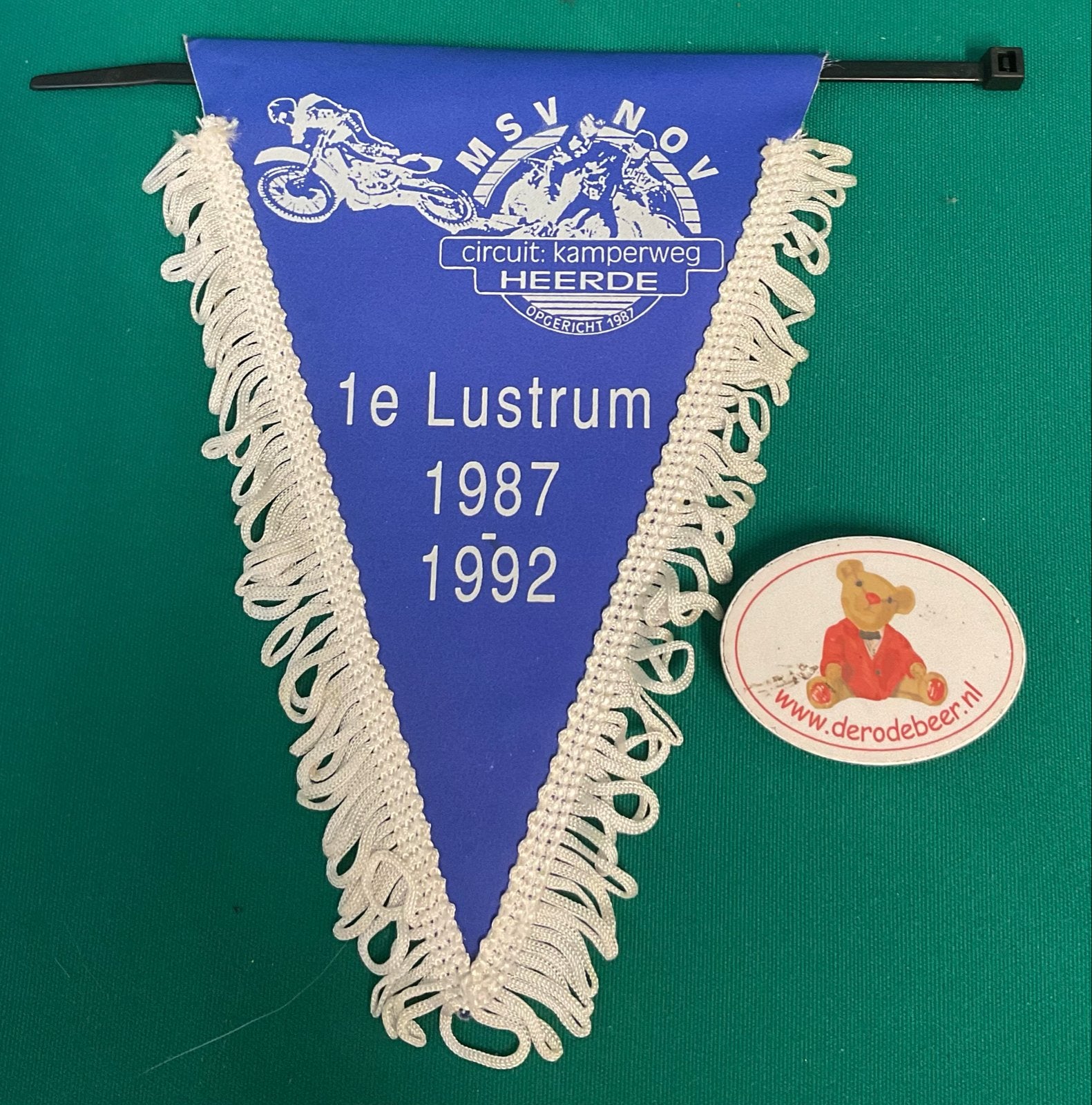 MSV NOV Heerde 1e Lustrum vaantje 1987-1992, Diversen, Gebruikt, Onbekend, Ophalen of Verzenden, Onbekend